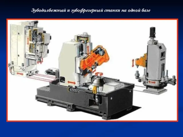 Зубодолбежный и зубофрезерный станки на одной базе