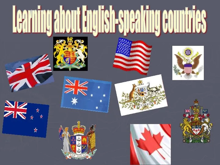 Learning about English-speaking countries