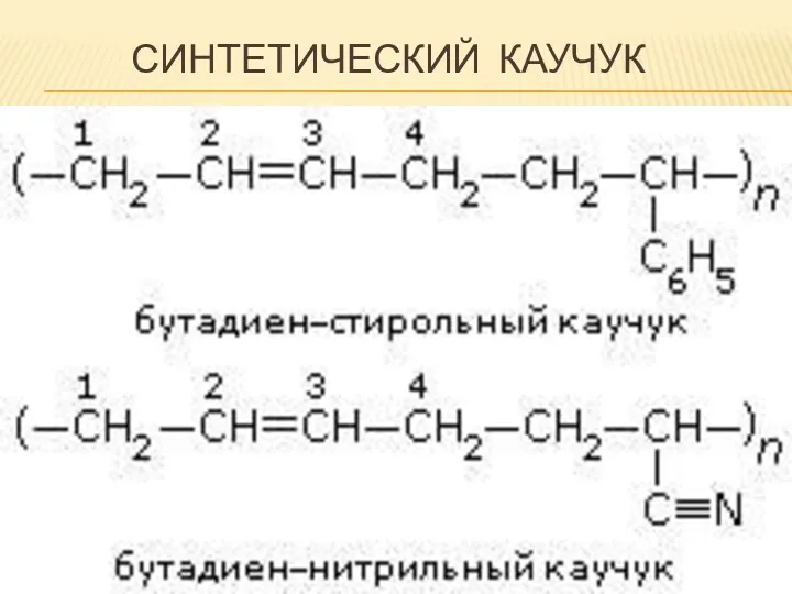 синтетический каучук