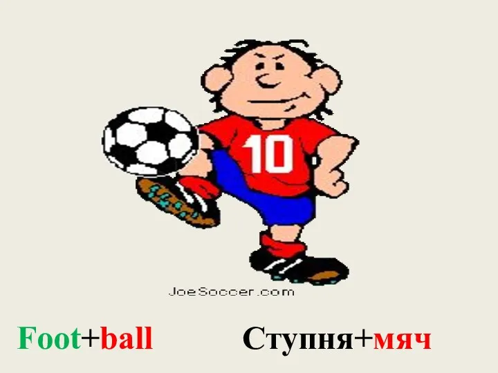 Foot+ball Ступня+мяч