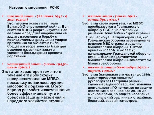 третий этап - (22 июня 1941 - 9 мая 1945г.) Этот период охватывает