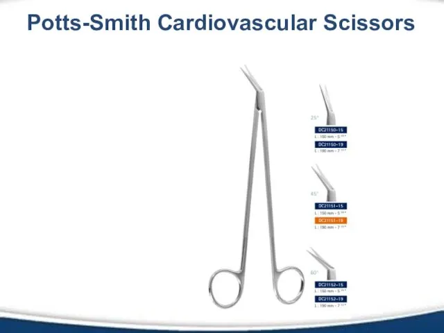 Potts-Smith Cardiovascular Scissors