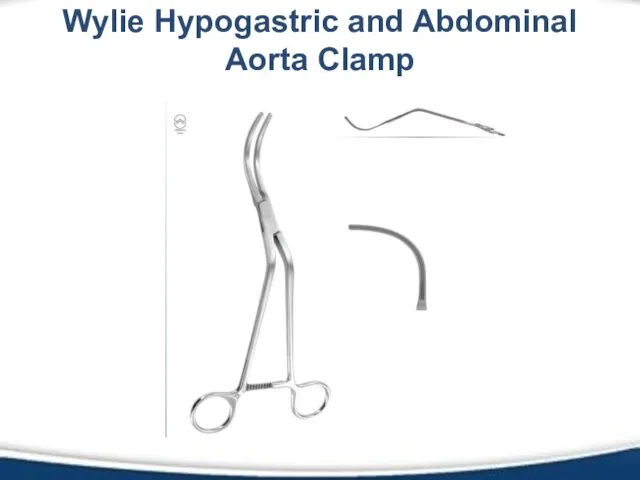 Wylie Hypogastric and Abdominal Aorta Clamp