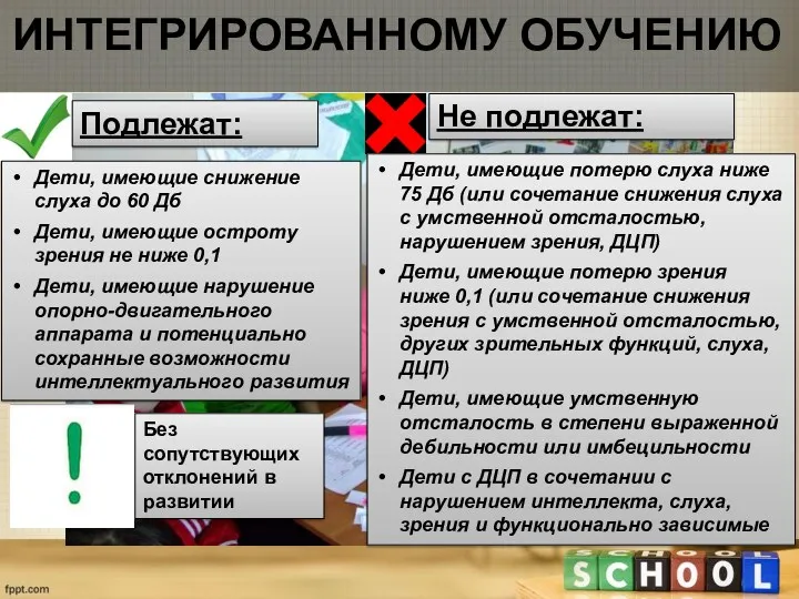 Интегрированному обучению