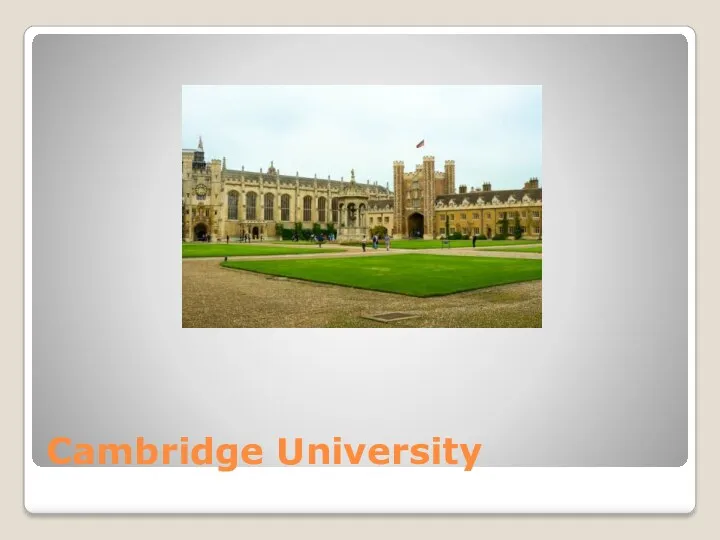 Cambridge University