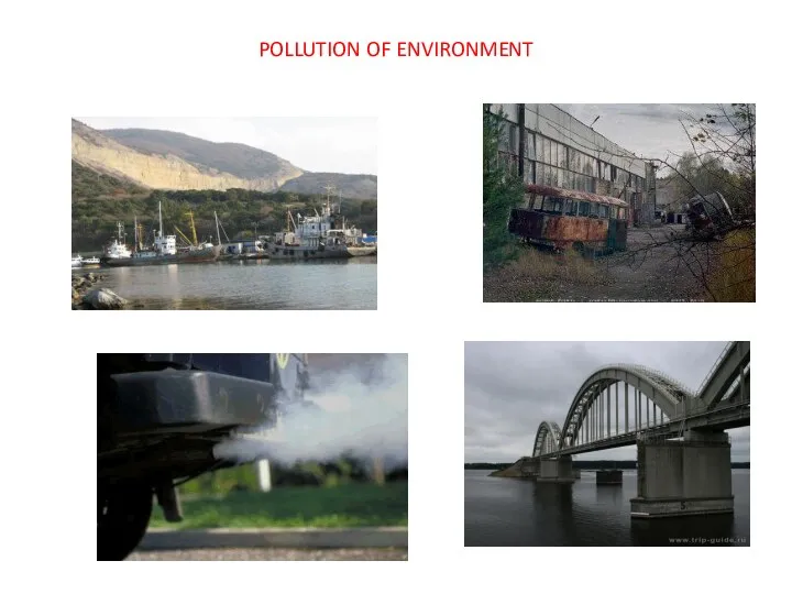 POLLUTION OF ENVIRONMENT