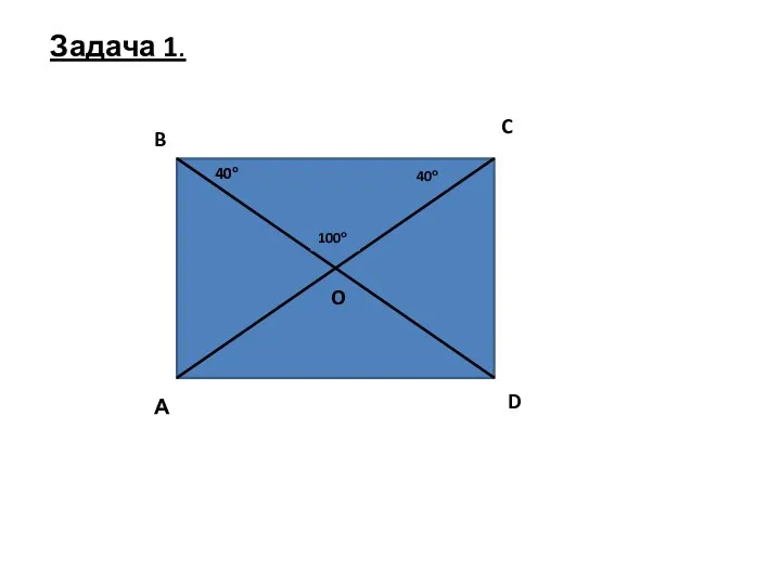 40o ? Задача 1. 100о 40о