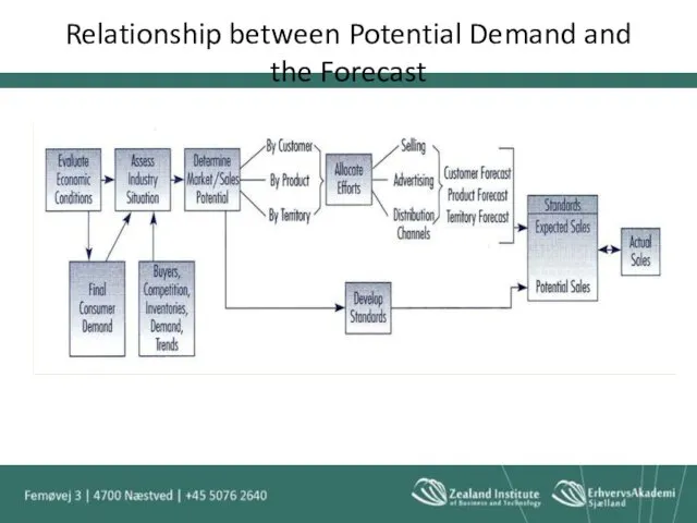 Relationship between Potential Demand and the Forecast