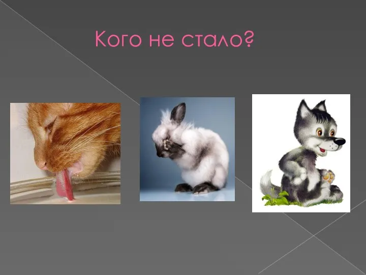 Кого не стало?