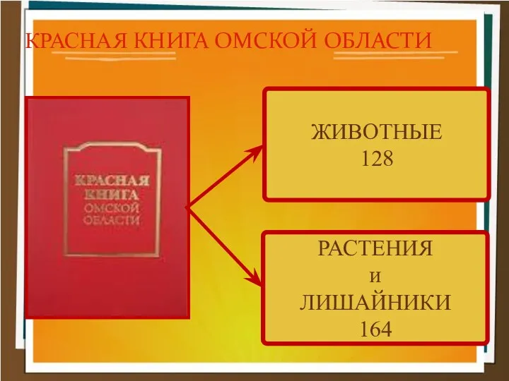 КРАСНАЯ КНИГА ОМСКОЙ ОБЛАСТИ РАСТЕНИЯ и ЛИШАЙНИКИ 164 ЖИВОТНЫЕ 128