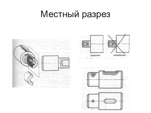 Местный разрез