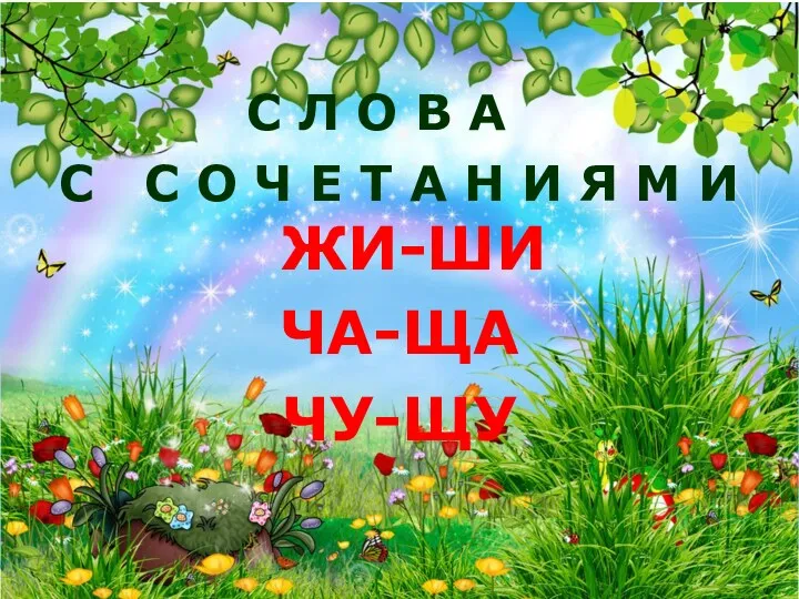 С Л О В А С С О Ч Е