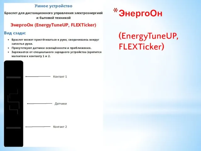 ЭнергоОн (EnergyTuneUP, FLEXTicker)