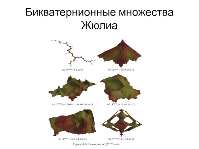 Бикватернионные множества Жюлиа