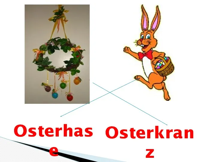 Osterkranz Osterhase