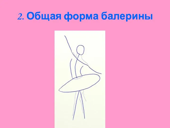 2. Общая форма балерины