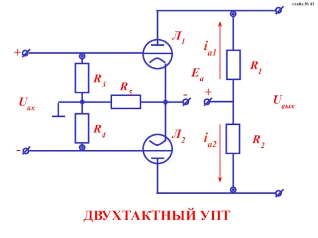 ДВУХТАКТНЫЙ УПТ слайд № 41