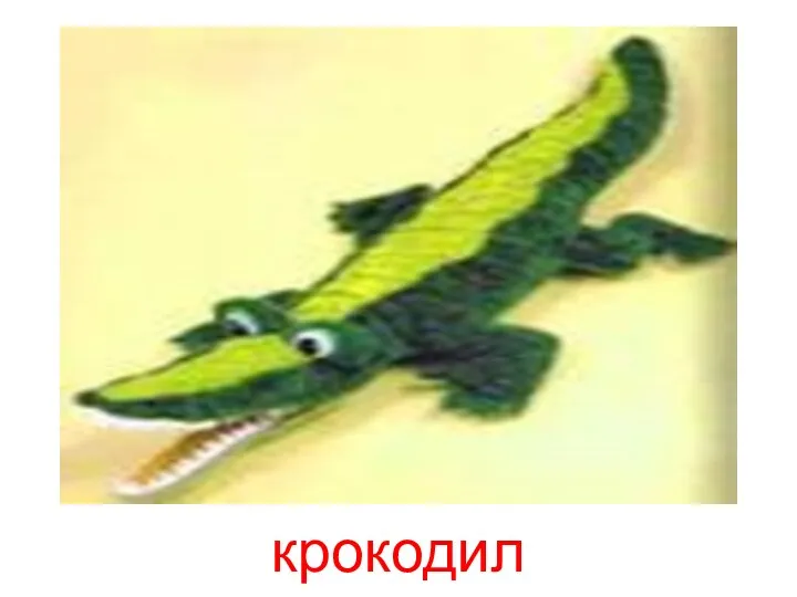 крокодил