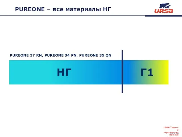 PUREONE – все материалы НГ