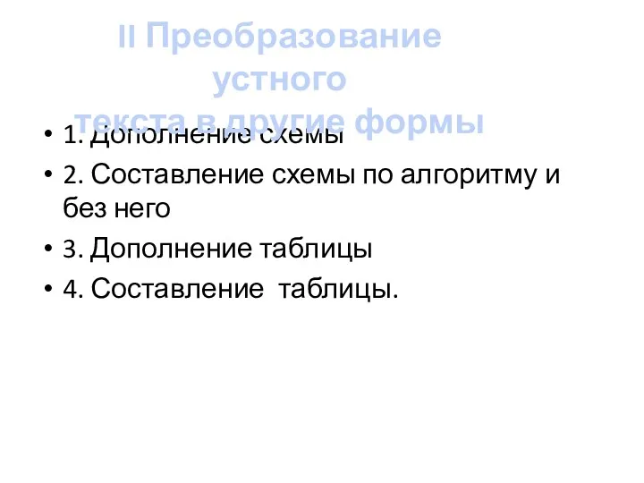 1. Дополнение схемы 2. Составление схемы по алгоритму и без