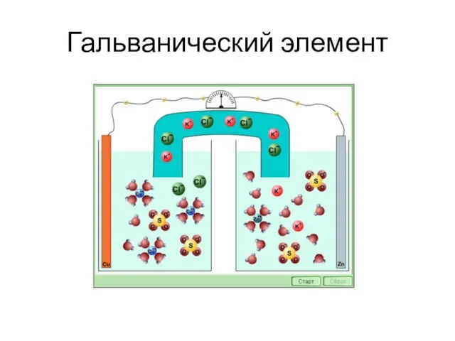 Гальванический элемент