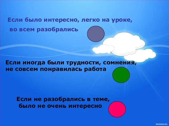 Если было интересно, легко на уроке, во всем разобрались Если