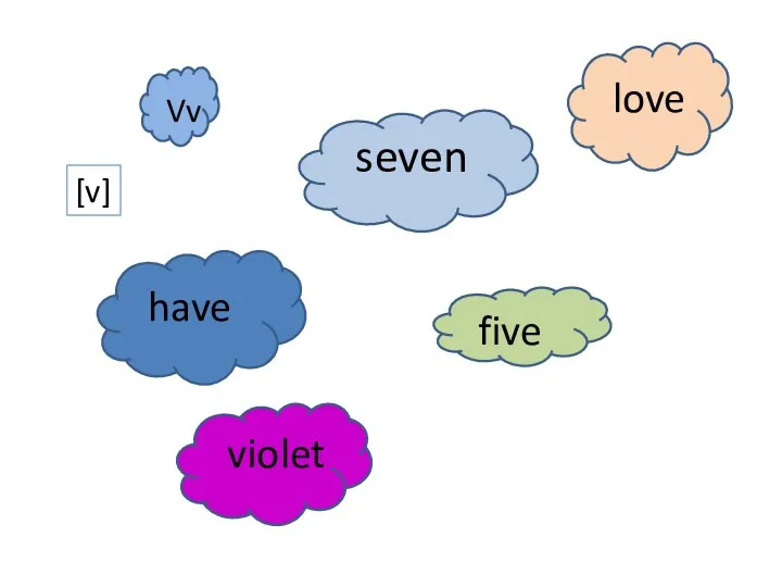 Vv seven have love five violet [v]