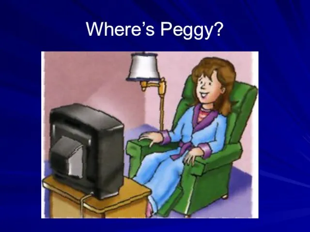 Where’s Peggy?