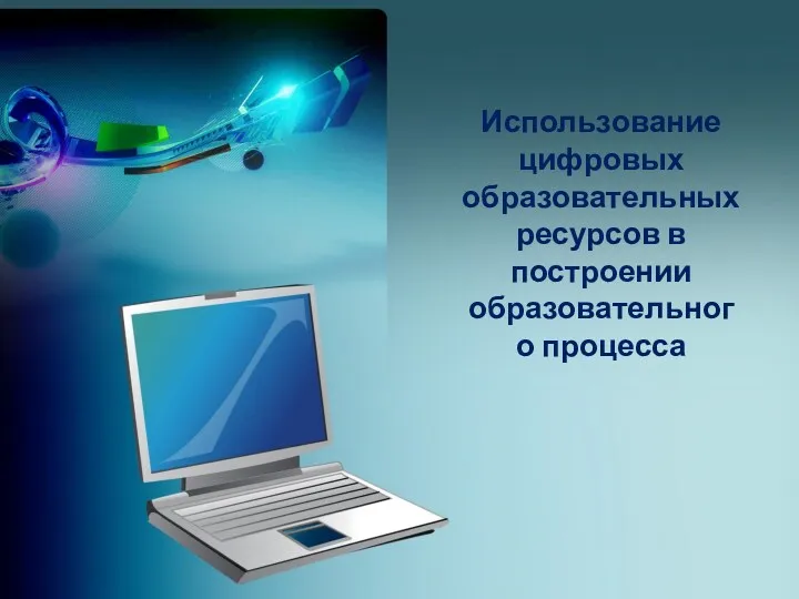 Использование цифровых образовательных ресурсов в построении образовательного процесса