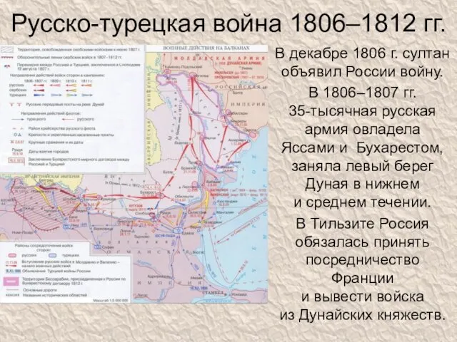 Русско-турецкая война 1806–1812 гг. В декабре 1806 г. султан объявил