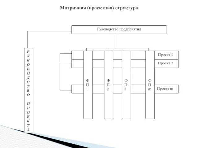 Матричная (проектная) структура