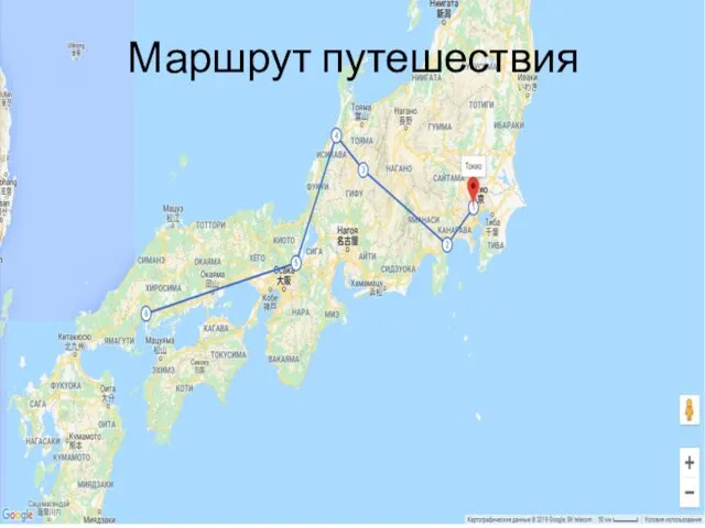 Маршрут путешествия