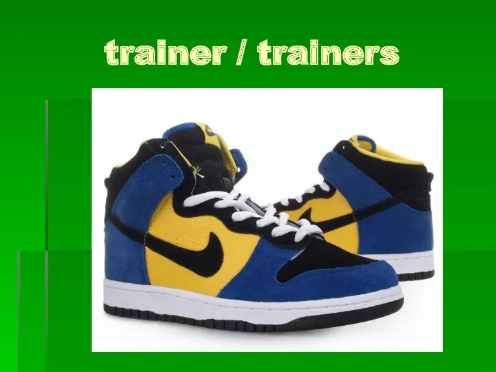 trainer / trainers