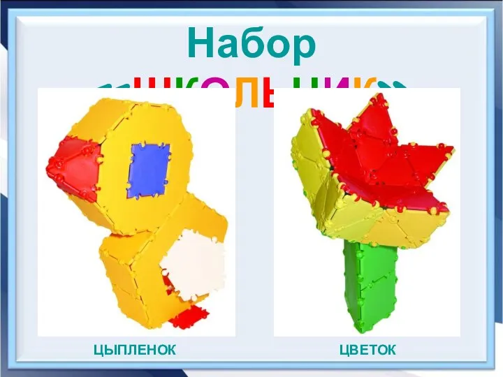 Набор «ШКОЛЬНИК» ЦВЕТОК ЦЫПЛЕНОК