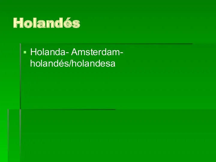 Holandés Holanda- Amsterdam- holandés/holandesa