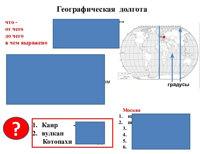 Географическая долгота что - расстояние по параллели от чего от