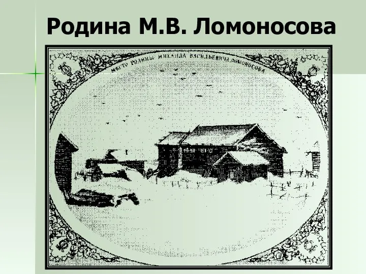 Родина М.В. Ломоносова