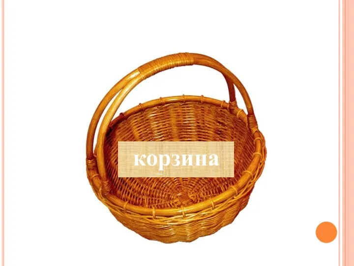 корзина корзина