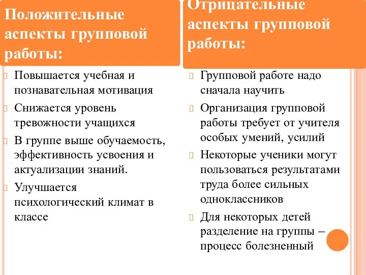 Повышается учебная и познавательная мотивация Снижается уровень тревожности учащихся В