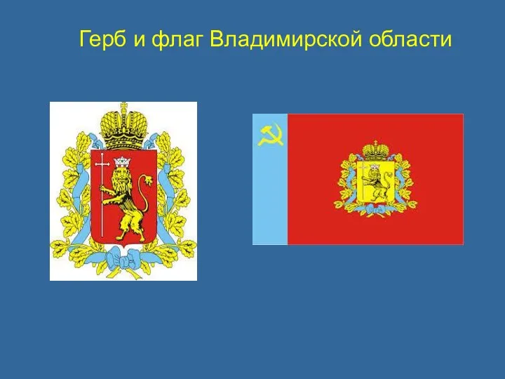 Герб и флаг Владимирской области