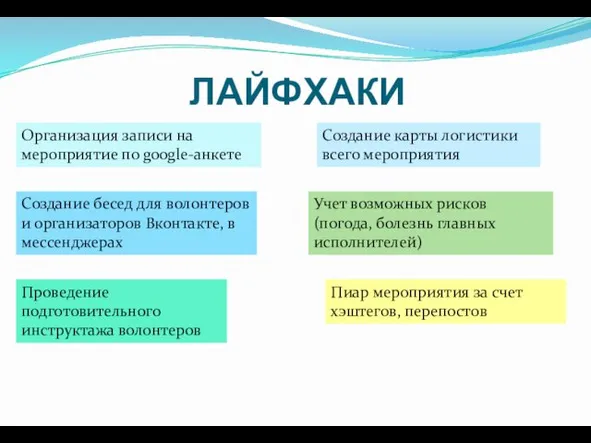 ЛАЙФХАКИ Организация записи на мероприятие по google-анкете Создание бесед для