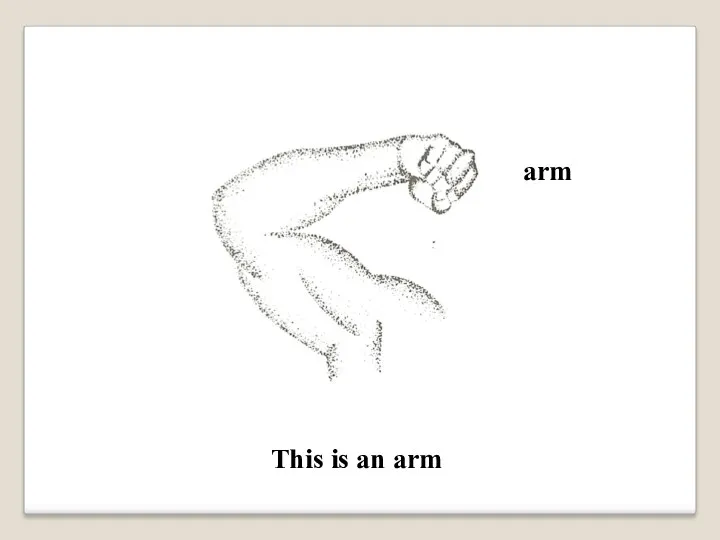 arm This is an arm