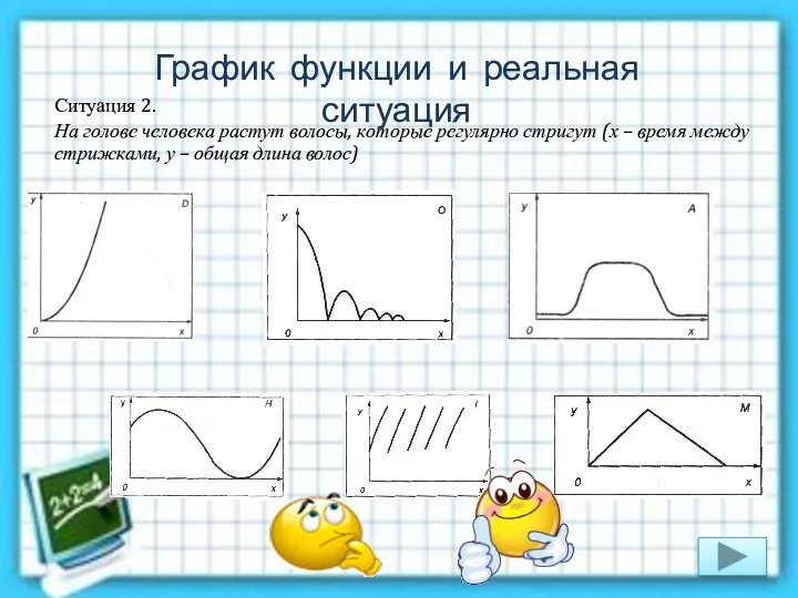 Ситуация 2. На голове человека растут волосы, которые регулярно стригут