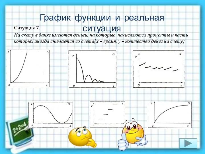 Ситуация 7. На счету в банке имеются деньги, на которые