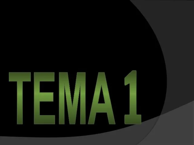 ТЕМА 1