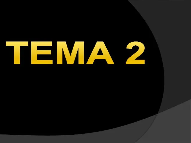 ТЕМА 2