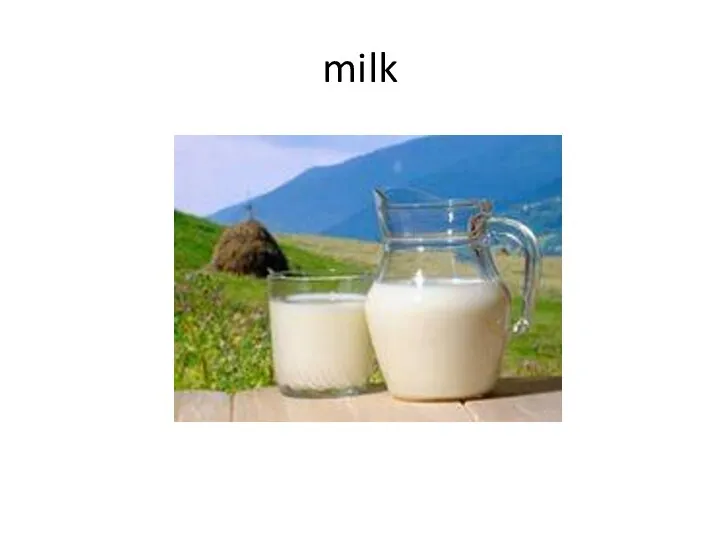 milk