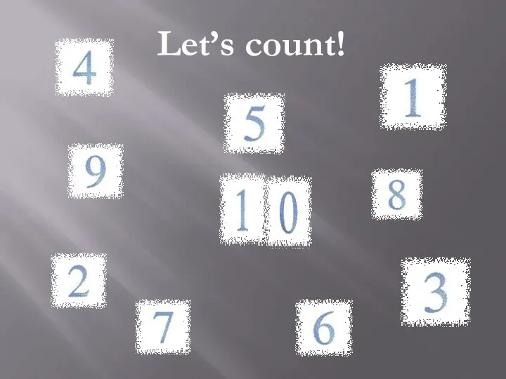 Let’s count!