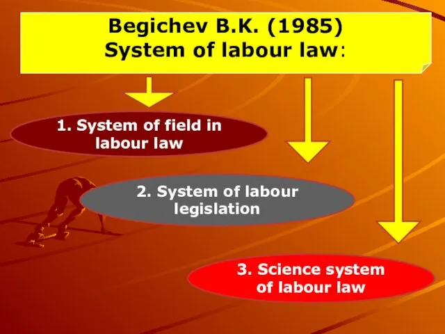 Begichev B.K. (1985) System of labour law: 1. System of field in labour
