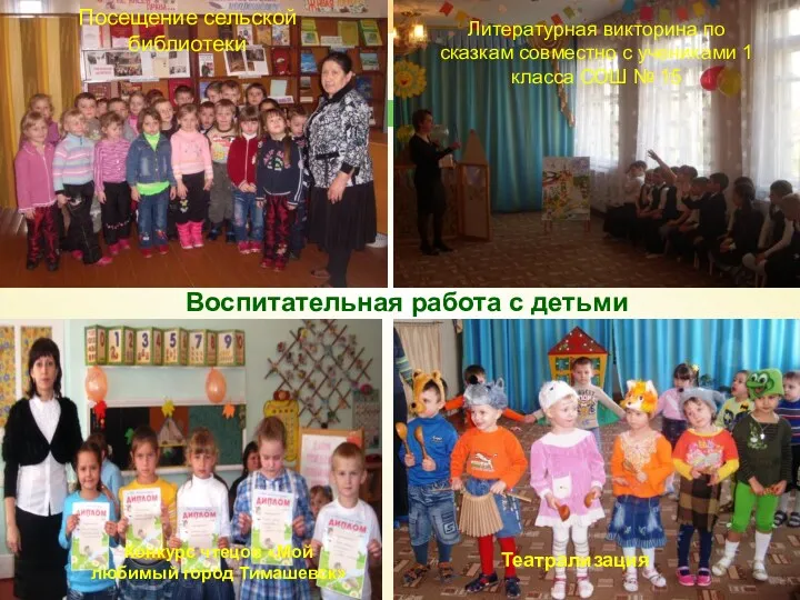 www.themegallery.com Посещение сельской библиотеки Конкурс чтецов «Мой любимый город Тимашевск»